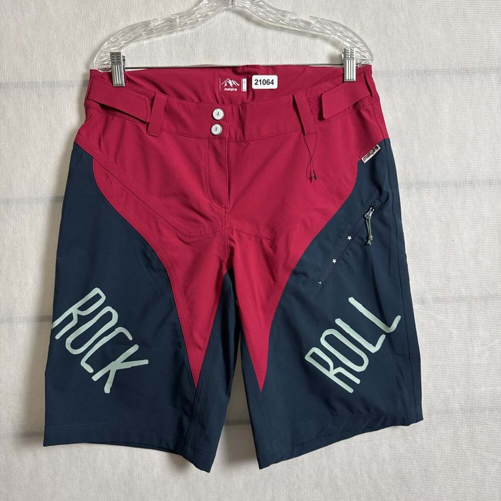 Maloja Women's Size Large Rock Roll 12" Inseam Cycling Shorts